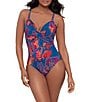 Miraclesuit Decoupage Captivate Molded Cups Underwire One Piece Swimsuit - Image 3