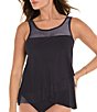 Miraclesuit Illusionist Mirage Underwire Tankini Top & Basic Bikini Swimsuit Bottom - Image 1