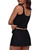 Miraclesuit Illusionist Ursla Underwire Tankini Swimsuit Top & Separates Skirted Bikini Swimsuit Bottom - Image 2