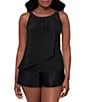 Miraclesuit Illusionist Ursla Underwire Tankini Swimsuit Top & Separates Skirted Bikini Swimsuit Bottom - Image 1