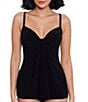 Miraclesuit Marina Rock Solid Underwire Tankini Swim Top - Image 1