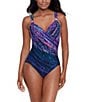 Color:Multi - Image 1 - Mood Ring Siren One Piece Swimsuit