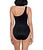 Miraclesuit Network Jena One Shoulder One Piece Swimsuit, Color:Black - Image 2