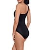 Miraclesuit Network Jena One Shoulder One Piece Swimsuit, Color:Black - Image 3