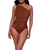 Miraclesuit Network Jena One Shoulder One Piece Swimsuit - Image 1