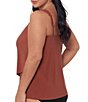 Miraclesuit Plus Size Solid Razzle Dazzle Underwire Bra Tankini Swimsuit - Image 3