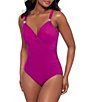 Miraclesuit Razzle Dazzle Siren Underwire Shaping V-Neck One Piece Swimsuit - Image 4