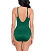 Color:Malachite Green - Image 2 - Rock Solid Aphrodite One Piece Swimsuit