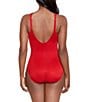 Color:Cayenne Red - Image 2 - Rock Solid Aphrodite One Piece Swimsuit