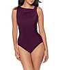 Miraclesuit Rock Solid Avra High Neck One Piece Swimsuit - Image 1