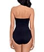 Miraclesuit Rock Solid Madrid Sweetheart Neck Underwire Bandeau One Piece Swimsuit - Image 2