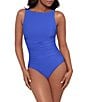 Miraclesuit Rock Solid Regatta High Neck One Piece Swimsuit - Image 1