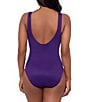 Miraclesuit Rock Solid Revele Underwire Shaping One Piece Swimsuit, Color:Mulberry - Image 2