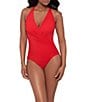 Miraclesuit Rock Solid Wrapsody Shaping One Piece Swimsuit - Image 1