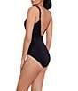 Miraclesuit Solid Sanibel V-Neck Underwire Surplice One Piece Swimsuit - Image 3