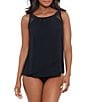 Miraclesuit Ursula Solid Scoop Neck DD-Cup Size Underwire Bra Tankini Swim Top - Image 4