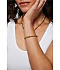 Miranda Frye Adriana Chain Bracelet, Color:Gold - Image 2