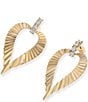 Miranda Frye Jasmine Open Drop Earrings, Color:Gold - Image 1