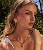 Miranda Frye Lily Pearl Flower Statement Stud Earrings - Image 3