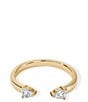 Miranda Frye Lyra Band Ring, Color:Gold - Image 1