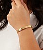 Miranda Frye MF Cuff Bracelet, Color:Gold - Image 2