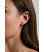 Miranda Frye Panther Emerald Drop Earrings - Image 3