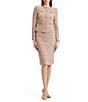 MISOOK Heritage Ribbon Tweed Knit Round Neck Long Sleeve Button-Front Jacket - Image 4
