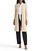 MISOOK Lurex Knit Round Neck Long Sleeve Ribbon Chain Trim Jacket, Color:Biscotti/Gold - Image 5