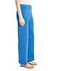 Color:Adriatic Blue - Image 3 - No-Roll Waist Straight Leg Pull-On Ankle Pants
