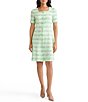 MISOOK Soft Plaid Knit Square Neck Short Sleeve A-Line Dress,New Products : American Fashion Style Bags On Sale MISOOK Soft Plaid Knit Square Neck Short Sleeve A-Line Dress,New Products : American Fashion Style Bags On Sale