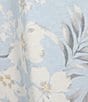 Color:Blue Bouquets - Image 3 - Cottonessa Bouquet Printed Long Nightgown