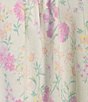 Color:Pink Wildflowers - Image 3 - Plus Size Cottonessa Wildflowers Short Nightgown