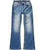Miss Me Big Girls Mid Rise Boot Cut Jeans - Image 1