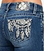 Miss Me Dreamcatcher Mid Rise Slim Boot Cut Jeans - Image 4
