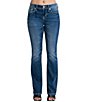 Miss Me Embellished-Cross-Pocketed Mid Rise Bootcut Jeans - Image 1