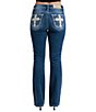 Miss Me Embellished-Cross-Pocketed Mid Rise Bootcut Jeans - Image 2