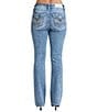 Miss Me Embroidered Wing Scroll Bootcut Jeans - Image 2