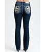 Miss Me Leopard Fleur-De-Lis Bootcut Jeans - Image 2