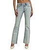 Miss Me Mid Rise Boot Cut Basic Thick Stitch Jeans - Image 1