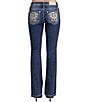 Miss Me Mid Rise Pony Pocket Bootcut Jeans - Image 1