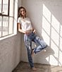 Miss Me Mid Rise Wraparound Horse Motif Bootcut Jeans - Image 5