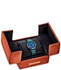 Color:Green - Image 4 - Women's Melrose Analog Green Stainless Steel Bracelet Watch