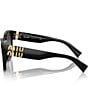 Miu Miu Women's MU 01YS51-Y 51mm Square Sunglasses, Color:Black - Image 3