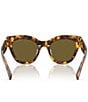 Miu Miu Women's MU 01YSF 51mm Square Sunglasses, Color:Blonde Havana - Image 4