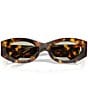 Miu Miu Women's MU 11WS54-X 54mm Oval Sunglasses, Color:Green Havana - Image 5