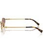 Miu Miu Women's MU 56ZS56-X 56mm Geometric Statement Sunglasses, Color:Gold/Light Purple Brown - Image 3