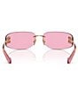 Miu Miu Women's MU A51S 75mm Rectangle Sunglasses - Image 3