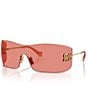 Miu Miu Women's MU B53S Rectangle Sunglasses - Image 1