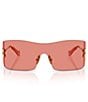 Miu Miu Women's MU B53S Rectangle Sunglasses - Image 2