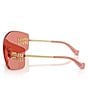 Miu Miu Women's MU B53S Rectangle Sunglasses - Image 4